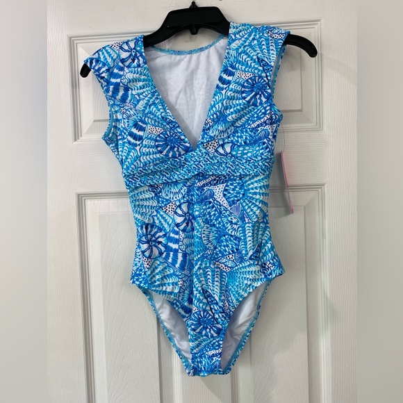 ☀️🆕Lilly Pulitzer Imogen Swimsuit, Size 0☀️ - Picture 1 of 6